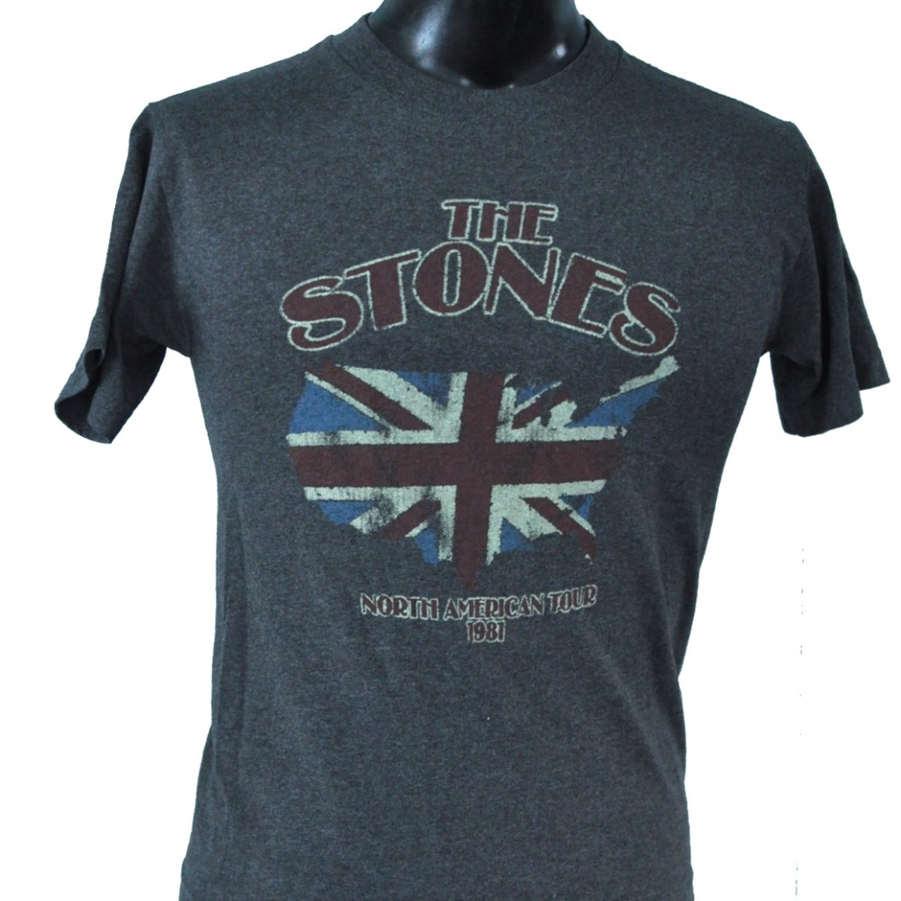 ⬇️ Retro Rolling Stones Tshirt Tee ReIssue Tour